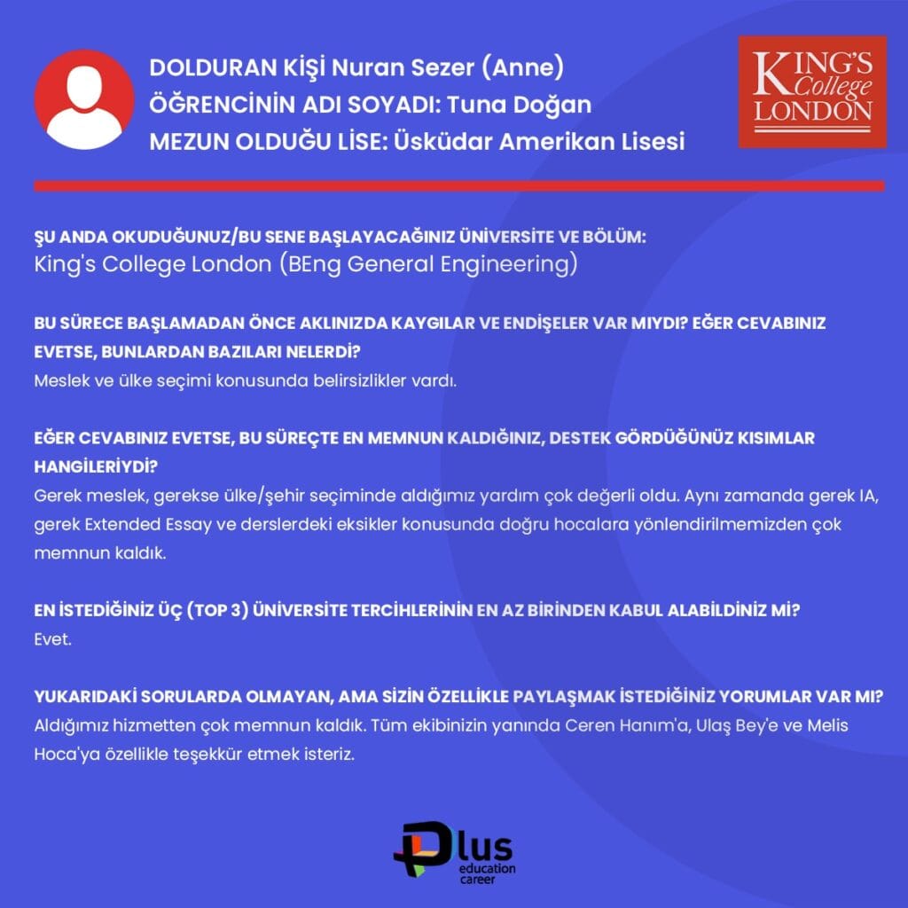 Danışmanlık Sürecimizden Geri Dönüşler 18